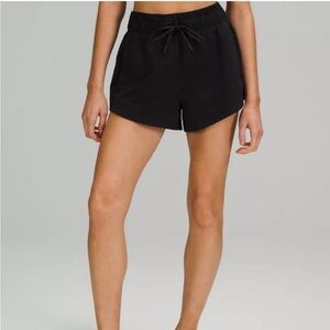 Lululemon Black Inner Glow Shorts